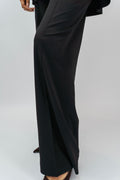 Navy wool tailored trousers